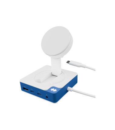 Hyper HyperDrive Flex MagCharge USB-C Hub, Blue | Hyper