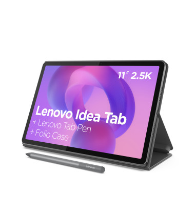 Lenovo Idea Tab 11 2.5K Mediatek Dimensity 6300/8GB/256GB/Android 15/Grey/2Y Warranty | Lenovo Tab (without power adapter) | Ide