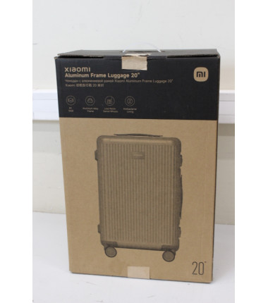 SALE OUT. Xiaomi Aluminum Frame Luggage 20" | Xiaomi Aluminum Frame Luggage 20" | 3900 g | DEMO | Luggage | Grey | Polycarbonate
