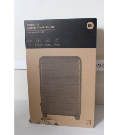 SALE OUT. Xiaomi Luggage Classic Pro 28" (Grey) | Xiaomi UNPACKED, DAMAGED PACKAGING