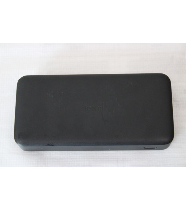 SALE OUT. Redmi 20000mAh 18W Fast Charge Power Bank | Xiaomi Redmi Fast Charge Power Bank | 20000 mAh | Black | USED, MISSING US