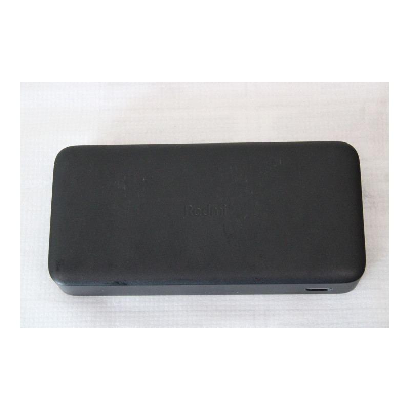 SALE OUT. Redmi 20000mAh 18W Fast Charge Power Bank | Xiaomi Redmi Fast Charge Power Bank | 20000 mAh | Black | USED, MISSING US