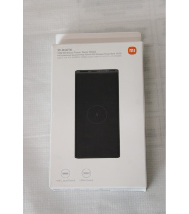 SALE OUT. Xiaomi 10W Wireless Power Bank 10000 | Xiaomi 10W Wireless Power Bank 10000mAh | 10000 mAh | 5 V/3 A | Black | USED, M