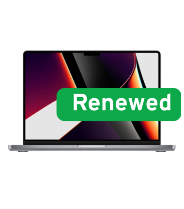 Apple | RENEW Grade A | MacBook Pro 16″ A2485 | 16.2" Liquid Retina XDR Display | Apple M1 Max | 32 GB unified memory | 1 TB SSD