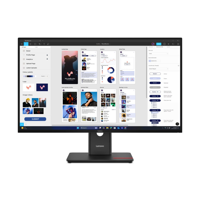 Lenovo ThinkVision T32UD-40 31.5 3840x2160/HDMI/3Y Warranty | Lenovo