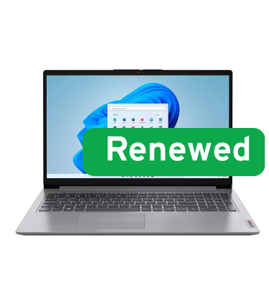 Lenovo | RENEW Grade A | IdeaPad 1 15IJL7 (82LX00A9LT) | 15.6″ Full HD IPS Anti-glare Display | Intel Pentium Silver N6000 | 4 G