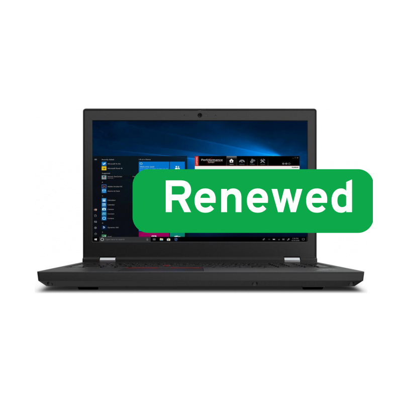 Lenovo | RENEW Grade B | ThinkPad T15g Gen 1 | 15.6" 4K UHD IPS Dolby Vision Display | Intel Core i9‑10885H | 32 GB DDR4‑2933 | 