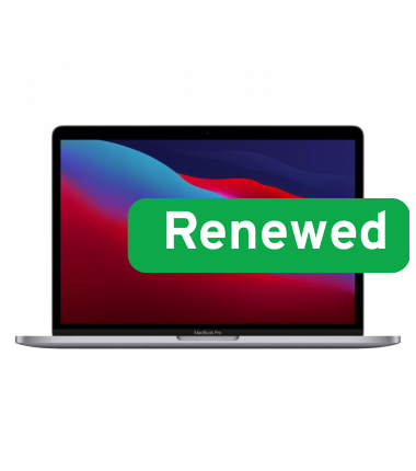 Apple | RENEW Grade A | MacBook Pro 13″ A2338 | 13.3" Retina Display | Apple M1 | 8 GB unified memory | 512 GB SSD | Apple 8-cor