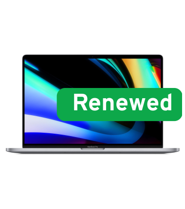 Apple | RENEW Grade C | MacBook Pro 16″ A2141 | 16.0" Retina Display | Intel Core i9-9980HK | 32 GB memory | 1 TB SSD | AMD Rade