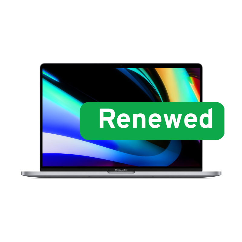 Apple | RENEW Grade C | MacBook Pro 16″ A2141 | 16.0" Retina Display | Intel Core i9-9980HK | 32 GB memory | 1 TB SSD | AMD Rade