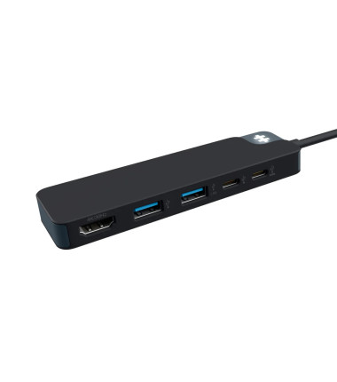 Hyper HyperDrive Flex 5 Port USB-C Hub, Black | Hyper