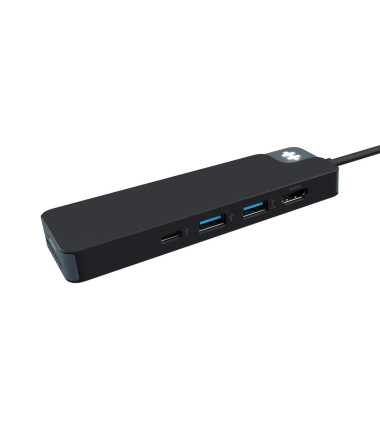 Hyper HyperDrive Flex 8 Port USB-C Hub, Black | Hyper