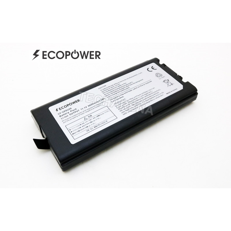 Panasonic battery CF-VZSU29 Toughbook CF-29 CF-51 CF-52 9-cell 6600mAh EcoPower