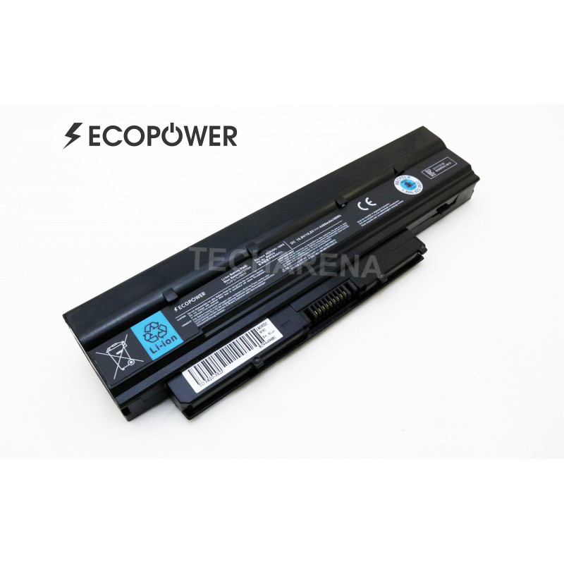 Toshiba PA3820U-1BRS PABAS231 EcoPower 6-cell 4400mAh battery Toshiba PA3820U-1BRS PABAS231 EcoPower 6-cell 4400mAh battery