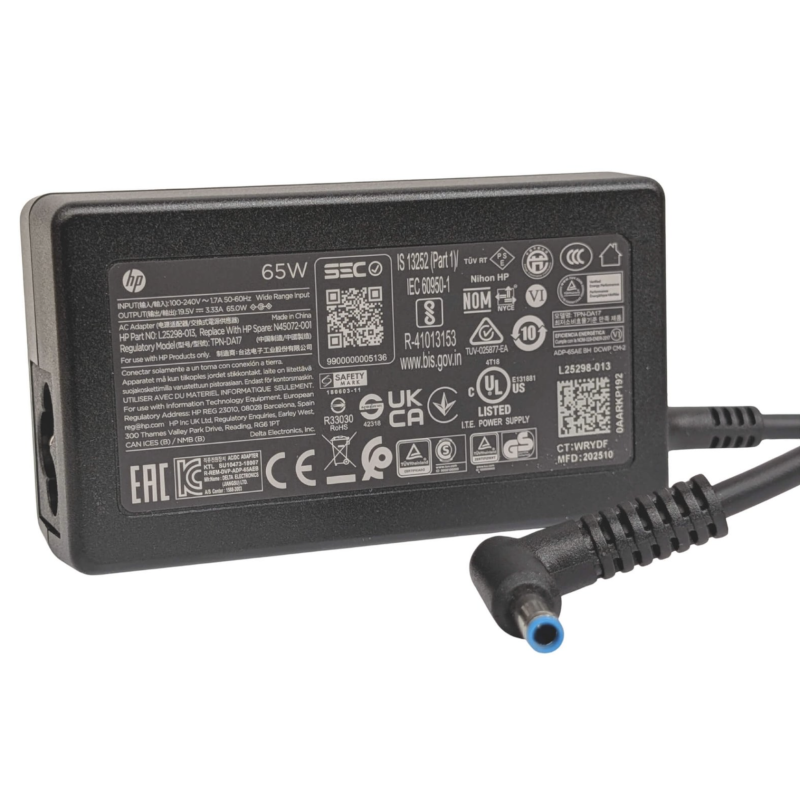 HP genuine charger 19.5V 3.33A 4.5x3.0 65W