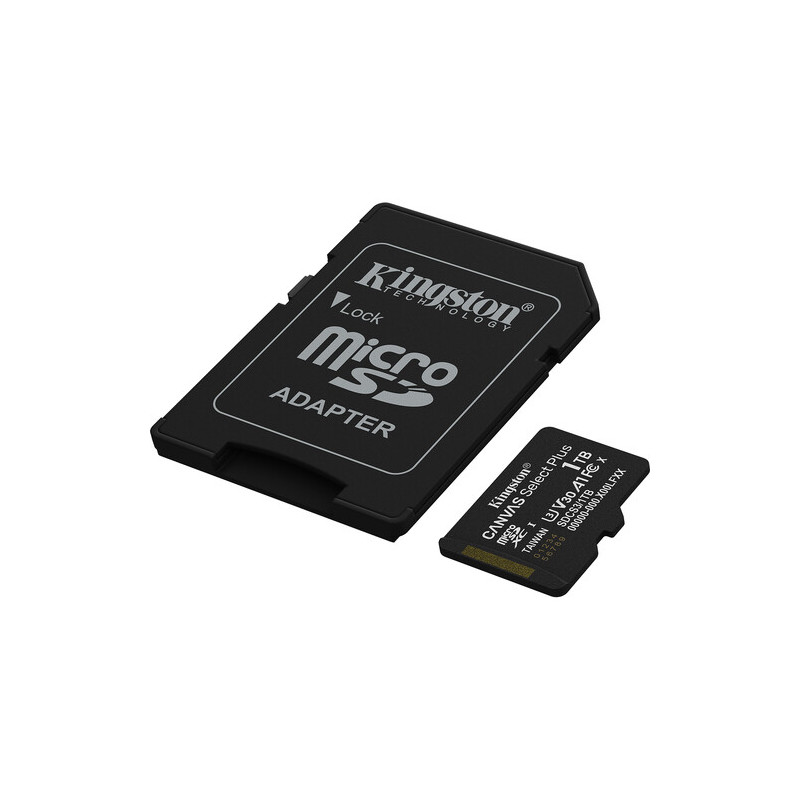 Kingston Canvas Select Plus 1TB microSD Class 10 + ADP