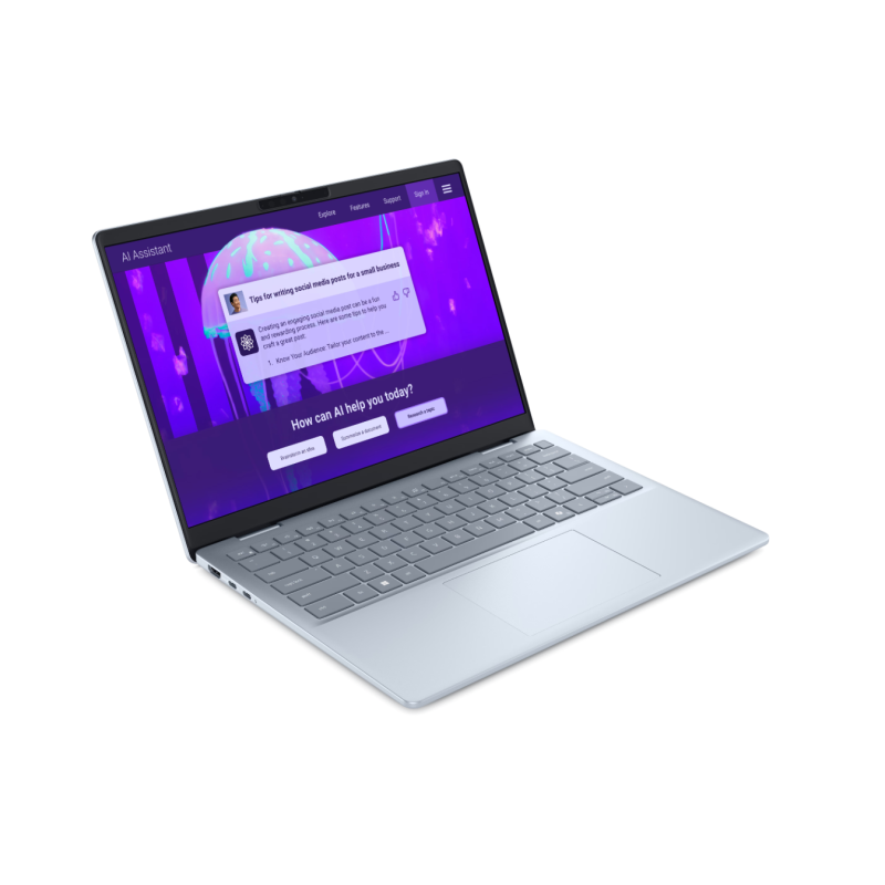 Dell Plus 14 DB14250 AG 2.5K Ultra 9 288V/32GB/1TB/Intel Arc/Win11/ENG backlit kbd/FP/Ice Blue/3Y Basic OnSite