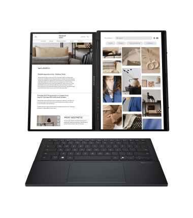 Asus Zenbook Duo UX8406CA-PZ009W | Basalt Gray | 14 " | OLED | Touchscreen | 3K | 2880 x 1800 pixels | Glossy | Intel Core Ultra