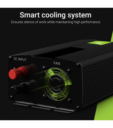 24V 500W inverter cooling fan and design