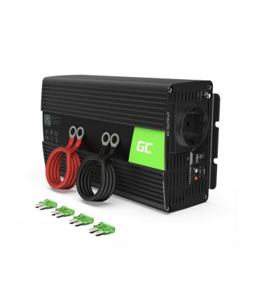 Inverter 12V to 220V, 1000W (peak power: 2000W), with pure sine wave output, GC