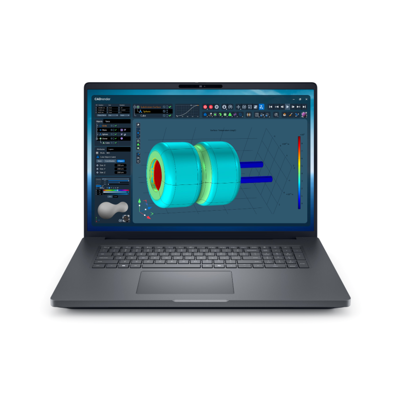 Dell Pro Max 18 Plus FHD+  Ultra 7 265HX/32GB/1TB/NVIDIA RTX PRO 2000 Blackwell 8GB/Win11 Pro/ENG Backlit kbd/3Y ProSupport NBD 