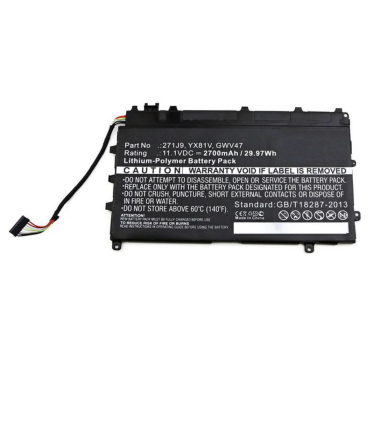 Dell battery 271j9 Latitude 13 7350 (2-in-1) T07H T07H001 CP