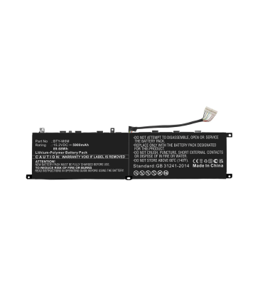 MSI battery BTY-M6M Creator 15 Ge66 Dragonshield Raider Stealth GS66 IC