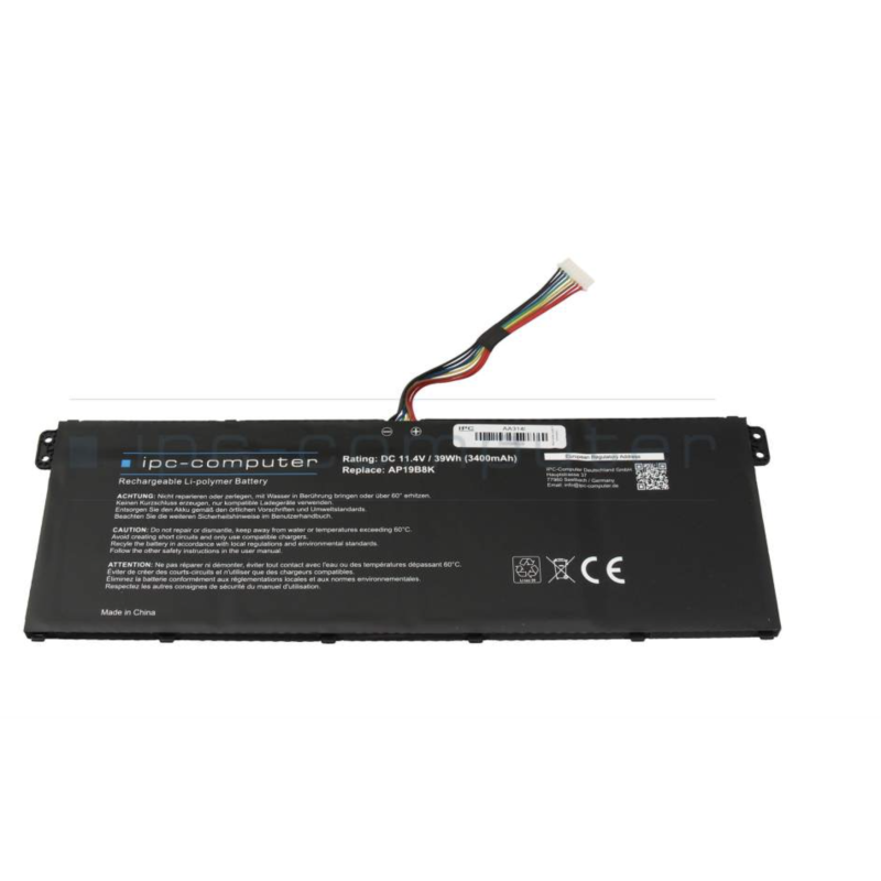 Acer battery AP19B8K 11.25V IC