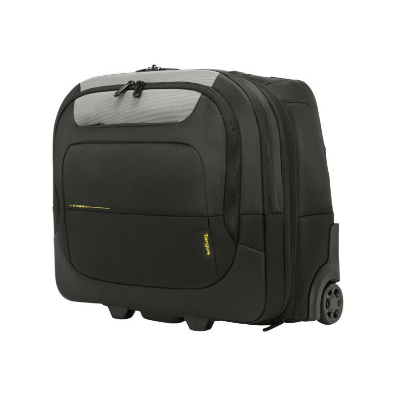 Targus City Gear 17.3" Laptop Roller Black Grey | Targus
