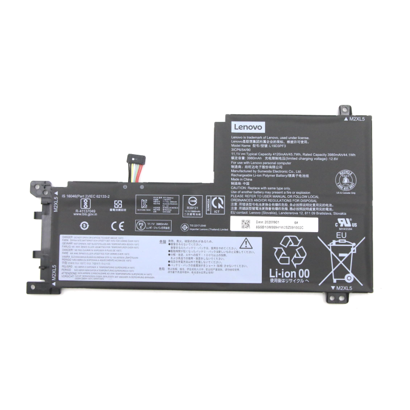 Lenovo genuine battery L19C3PF4 L19D3PF3 ideapad 5-15IIL05 5-15ARE05 5-15ITL05 5-15ALC05