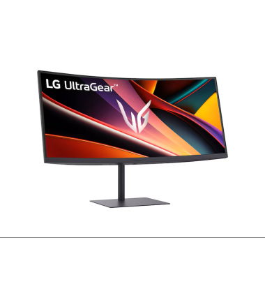 LG 34G630A-B UltraGear™ WQHD Curved Gaming Monitor 34"/21:9, 3440x1440, 300 cd/m², 1 ms, HDMI, DisplayPort, USB | LG