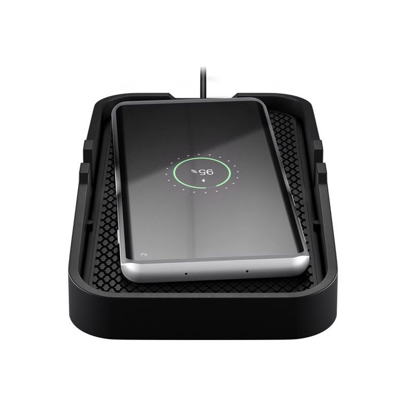 Goobay 60471 Wireless Vehicle Fast Charger 15 W, Black