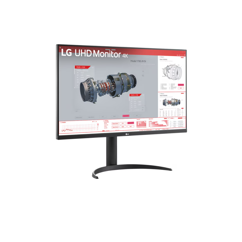 LG 32BR55UK-B 32" 4K UHD 3840x2160/16:9/4ms/250cdm2/HDMI, DisplayPort, Headphone Out