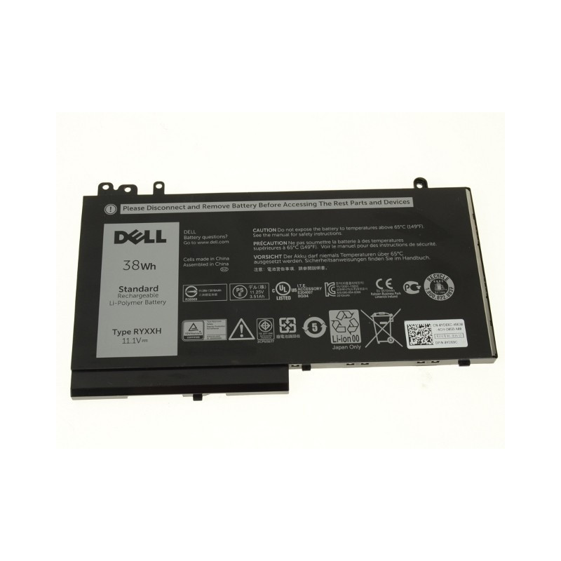 Dell genuine battery RYXXH r5md0 0vvxtw Latitude 38Wh
