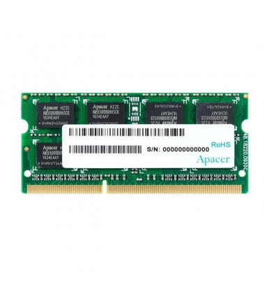 Apacer DDR3 RAM Sodimm 8GB 1600mhz CL11 1.35V