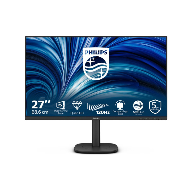 Philips 27B2N3500J/00 27 " IPS 2560x1440/16:9/4ms/350cd/m² Headphone out, HDMI, DP | Philips