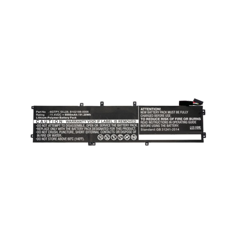 Dell computer battery 6GTPY XPS Precision P56F 69.3Wh CP Dell computer battery 6GTPY XPS Precision P56F 69.3Wh CP