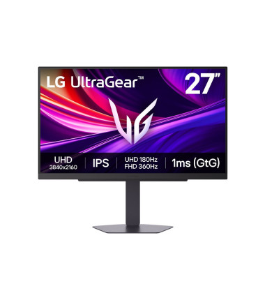 LG 27G810A-B | 27 " | IPS | UHD | 16:9 | 180 Hz | 1 ms | 3840 x 2160 pixels | 400 cd/m² | HDMI ports quantity 2