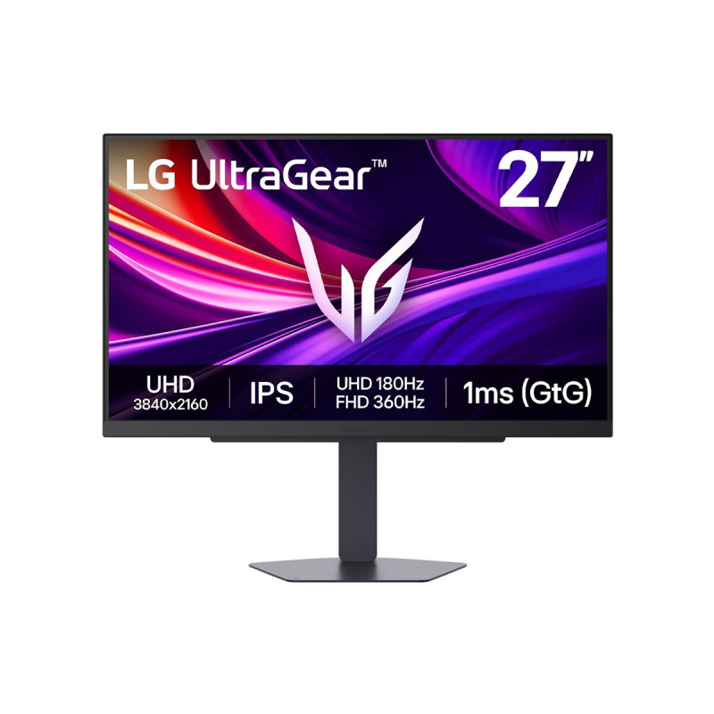 LG 27G810A-B | 27 " | IPS | UHD | 16:9 | 180 Hz | 1 ms | 3840 x 2160 pixels | 400 cd/m² | HDMI ports quantity 2
