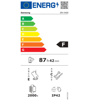 Samsung Galaxy S10 Lite X400 (Grey) Dual SIM 10.9" TFT LCD 1320x2112/2.4GHz&2.42&2.0GHz/128GB/6GB RAM/Android 15/microSDXC/BT/Wi
