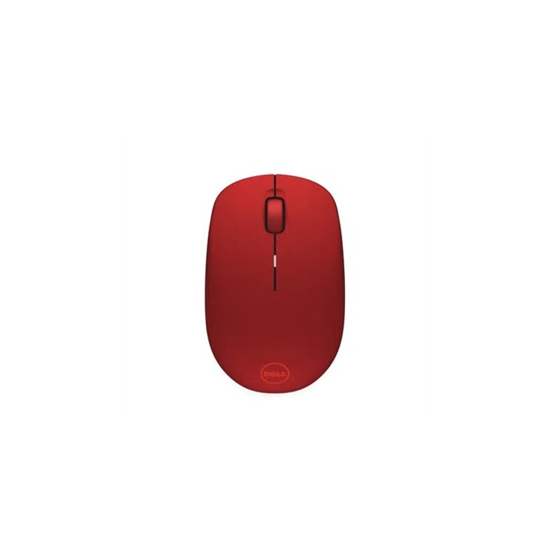 Dell WM126 belaidė pelė, raudona