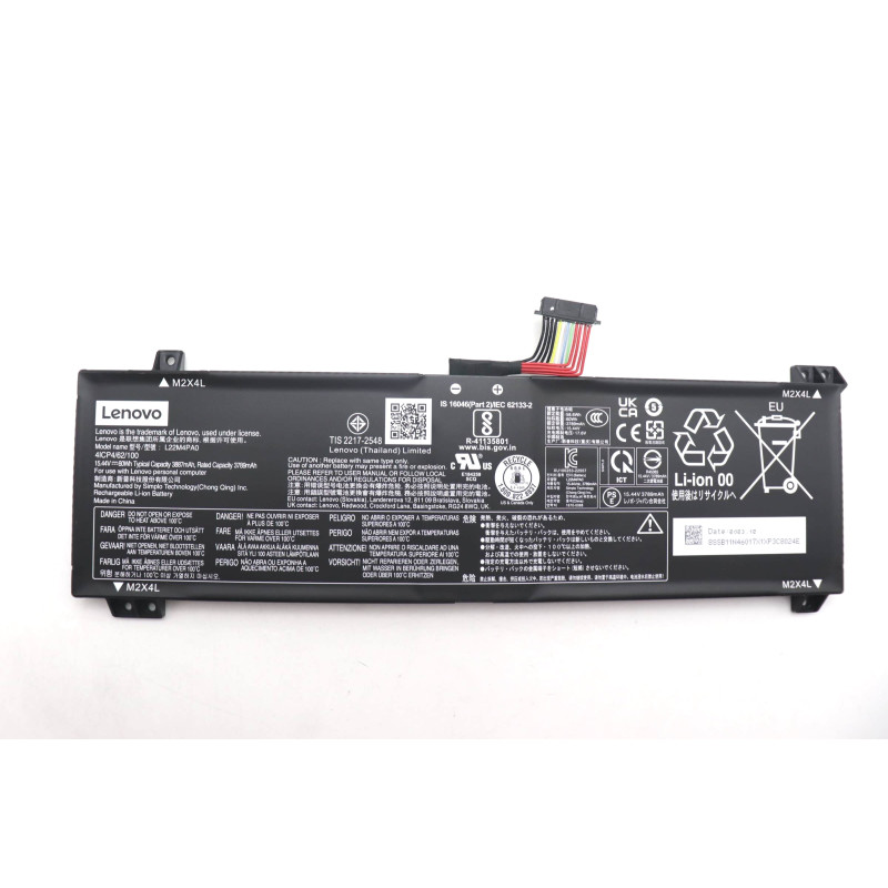 Lenovo original battery L22B4PA0 L22X4PA0 loq 15aph8 82xt, Legion Slim 5 label view