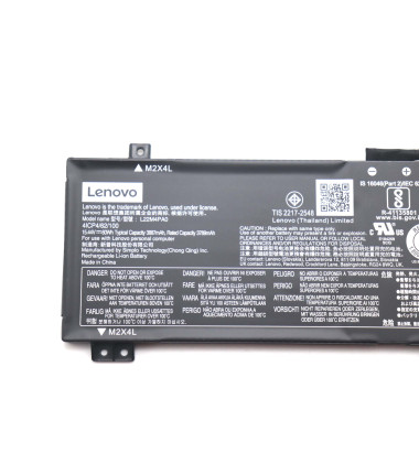 Lenovo original battery L22B4PA0 L22X4PA0 loq 15aph8 82xt, Legion Slim 5 label close-up