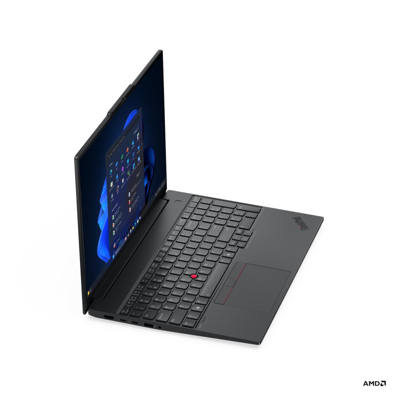 Lenovo ThinkPad E16 G3 AMD | Black | 16 " | IPS | WUXGA | 1920 x 1200 pixels | Anti-glare | AMD Ryzen 7 | 250 | 16 GB | SODIMM D