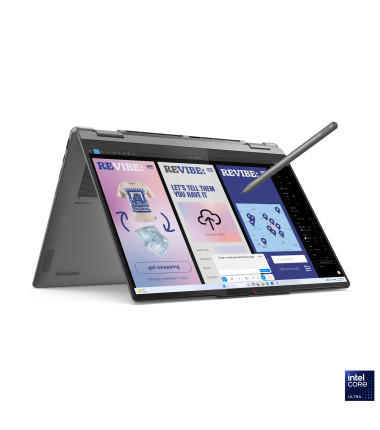 Lenovo Yoga 7 2-in-1 14ILL10 | Luna Grey | 14 " | OLED | Touchscreen | WUXGA | 1920 x 1200 pixels | Intel Core Ultra 7 | 256V | 