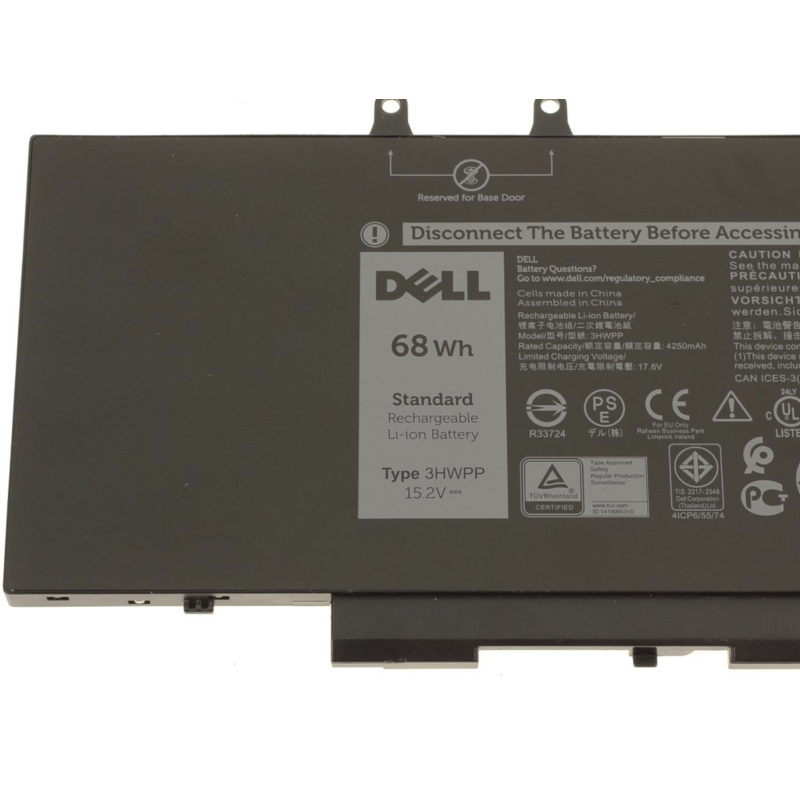 Dell originali baterija 3HWPP 03HWPP Inspiron Latitude Precision 68wh