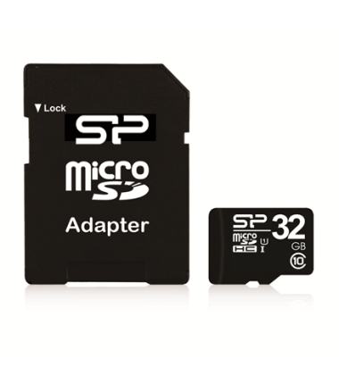 Silicon Power | 32 GB | MicroSDHC | Flash memory class 10 | SD adapter