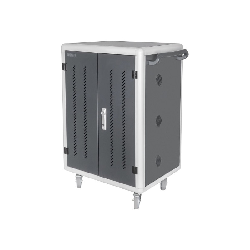 Digitus | DN-45005	Mobile charging cabinet for 30 notebooks/tablets up to 16 inch, data synchronization, UV-C, USB-A
