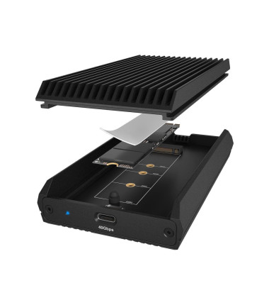 Icy Box Enclosure M.2 40 Gbps