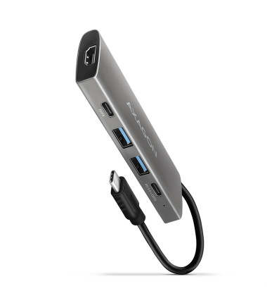 AXAGON | USB-C 10Gbps SPEEDSTER 5in1 hub (rev2.0) | HMC-5G2 | HDMI ports quantity 1
